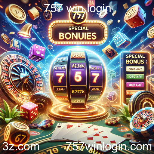 Aproveite os Bônus Especiais do 757 Win Login